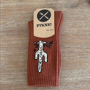 PYKINC Taco Vintage-Style Crew Socks One Size